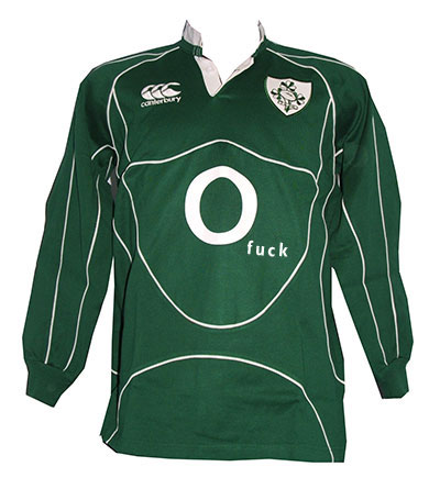 rugby ireland jersey